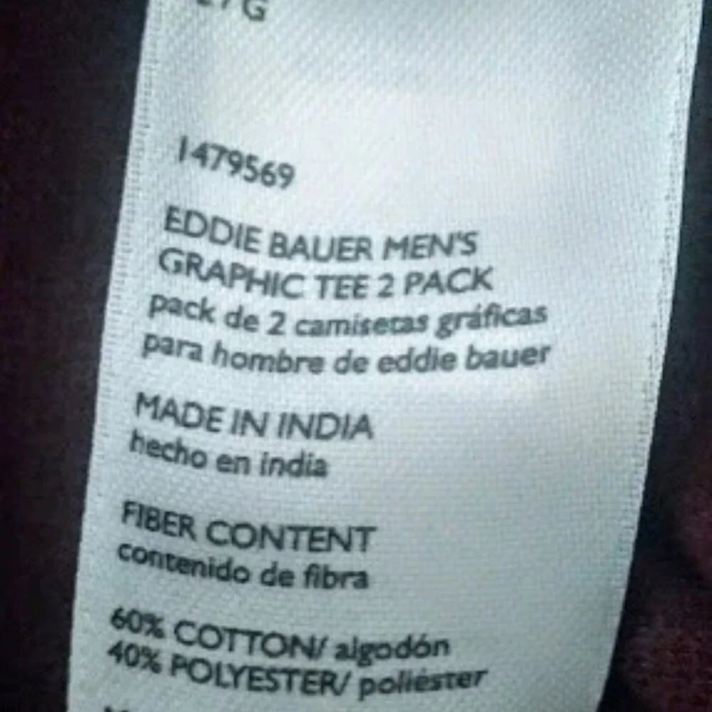 Eddie Bauer Born to Roam VW Bus 60's 70's Camper Van T-Shirt Men's Size L - Picture 9 of 10